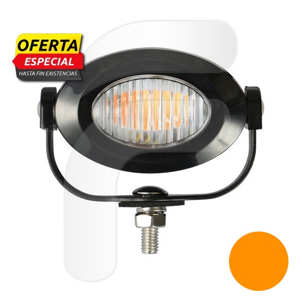 LUZ ESTROBOSCÓPICA LED 9/30V 3LEDX3W ÁMBAR